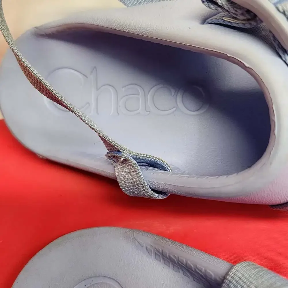 Chaco Kids Chillos Sport Sandals Periwinkle Blue Size 3